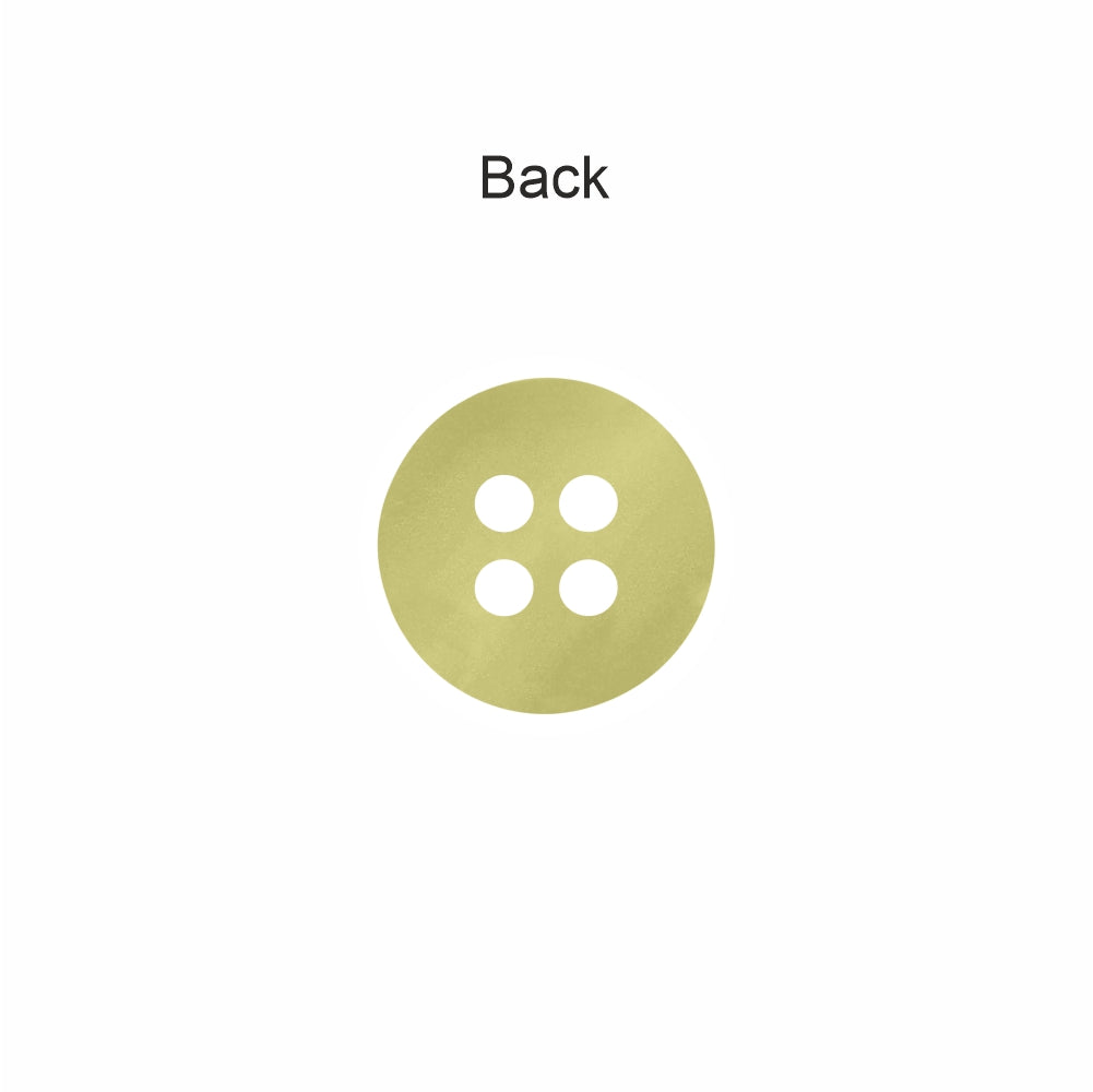 Classic Matte Finish Round Shape 4-Hole Shirt/Kurta Buttons