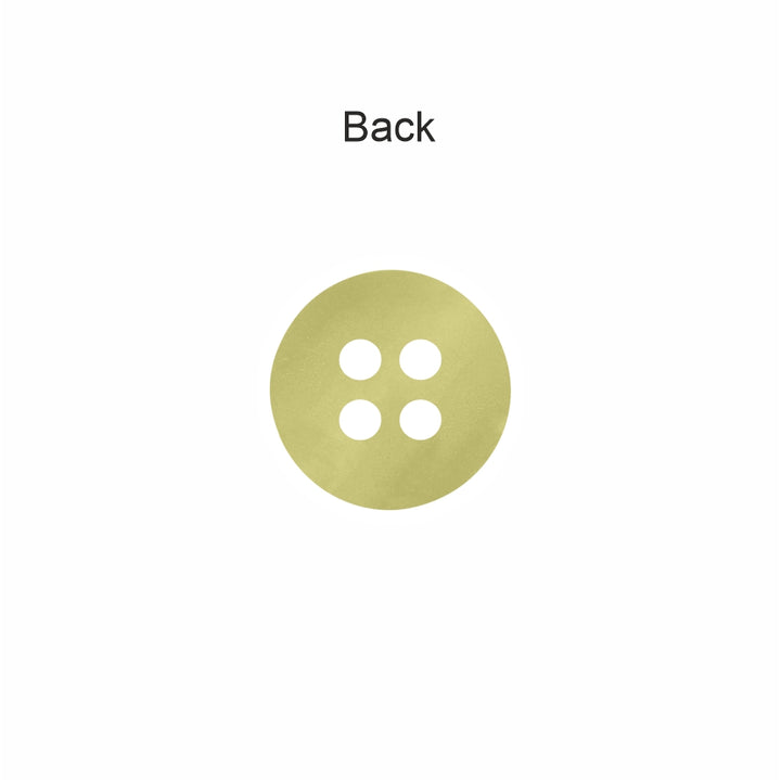 Classic Matte Finish Round Shape 4-Hole Shirt/Kurta Buttons
