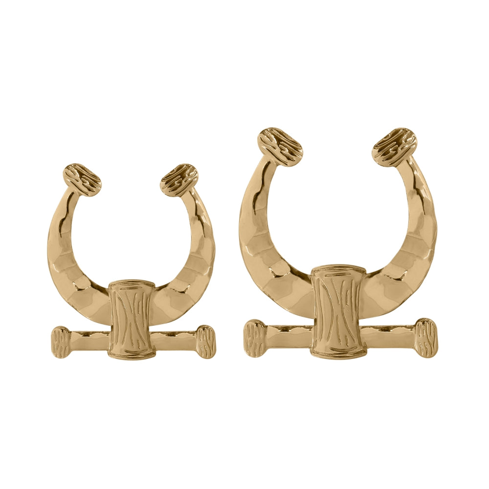Vintage Style U shaped Buckle Connector Embellishment for Designer Clothing