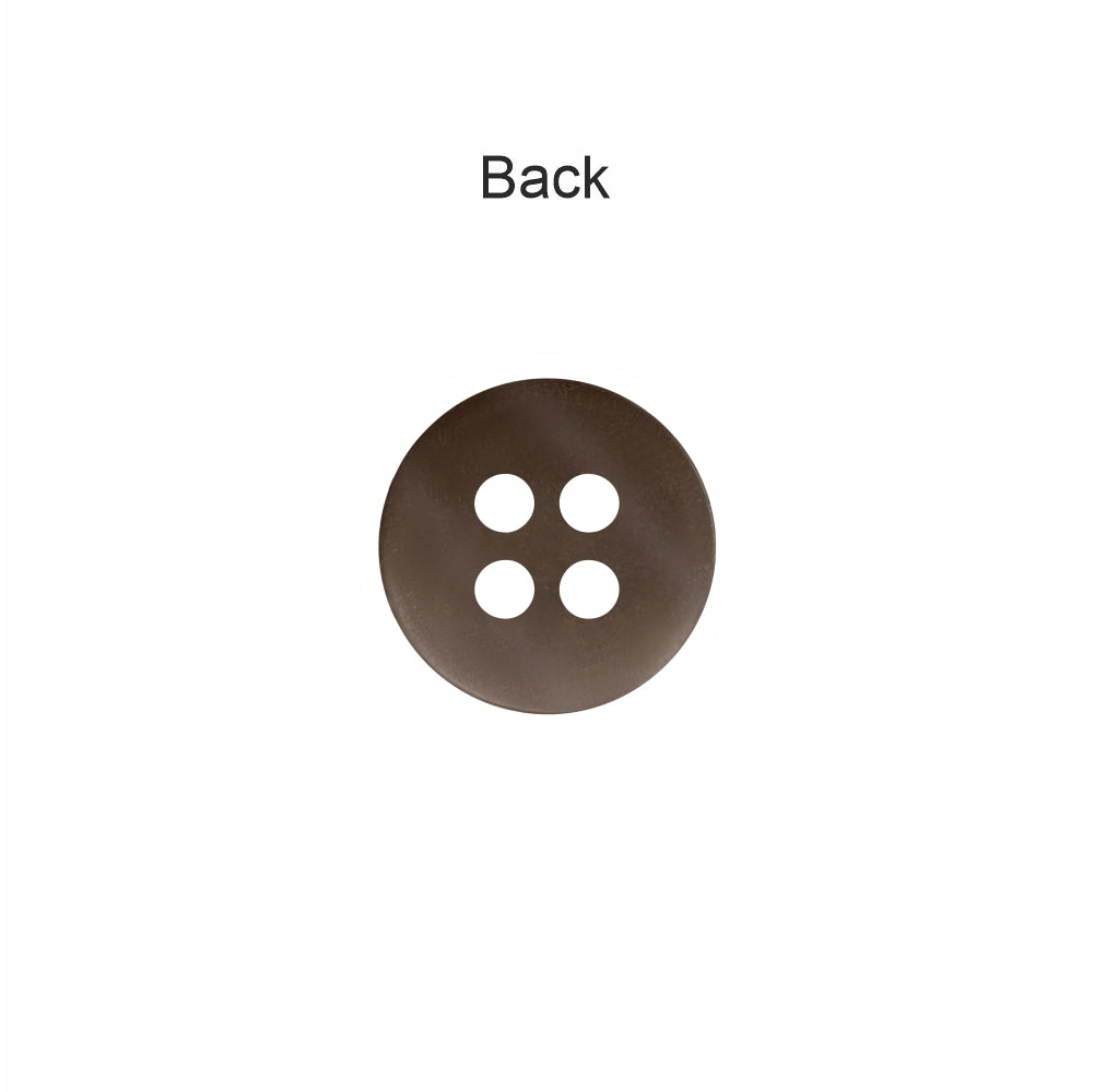 Classic Matte Finish Round Shape 4-Hole Shirt/Kurta Buttons