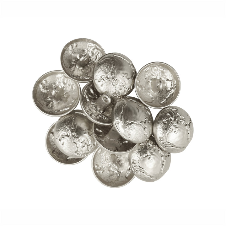 Premium Textured Surface Matte Finish Metal Buttons for Clothing