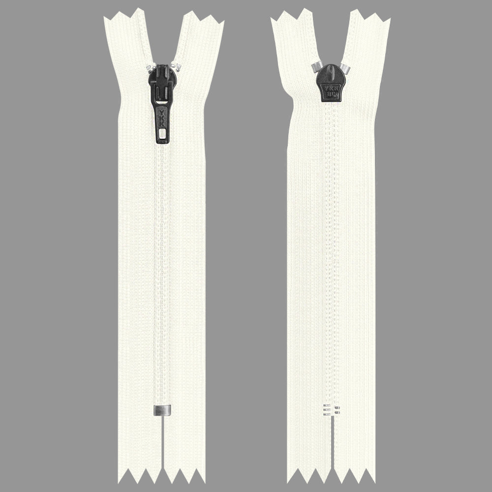 YKK- #3 Nylon Coil Pant Trousers Closed-End YKK Zipper