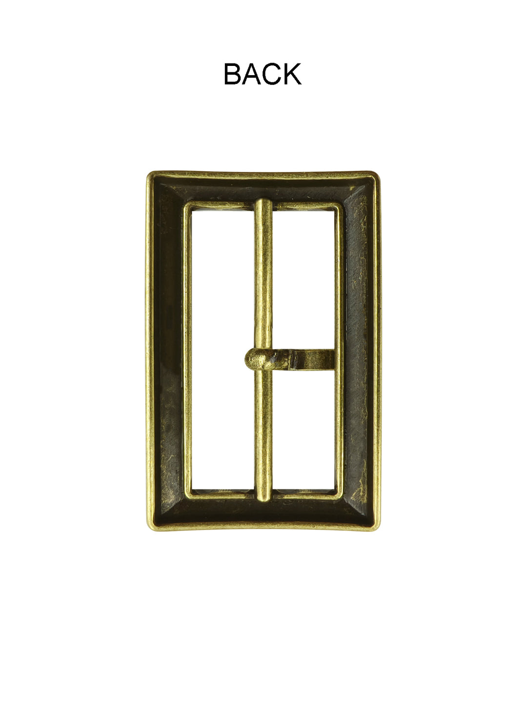 Classic and Sleek Rectangular Frame Tongue/Prong Belt Buckle