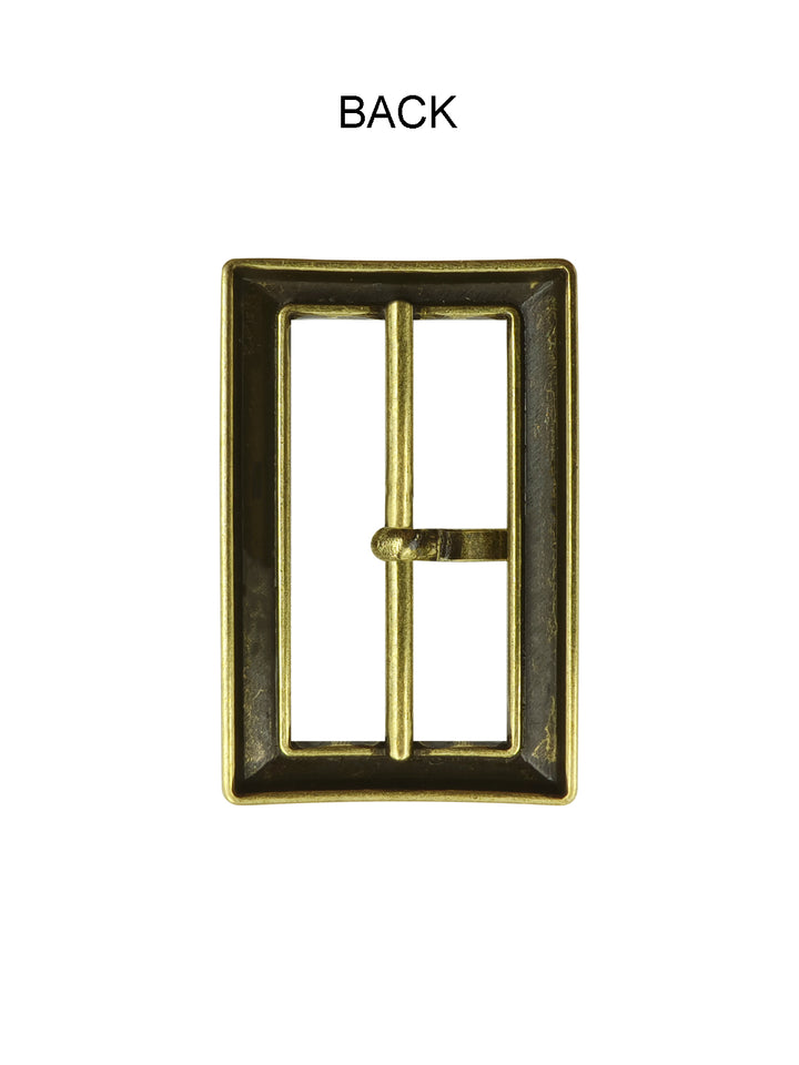 Classic and Sleek Rectangular Frame Tongue/Prong Belt Buckle