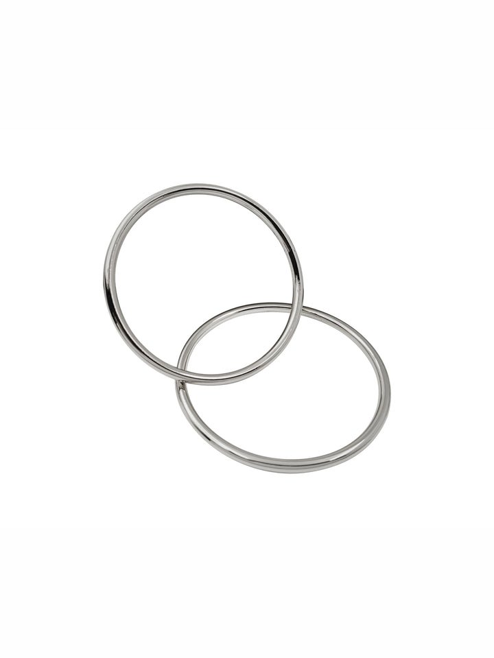 Shiny Round Shape 'O' Ring Buckle for Clothing & Belts