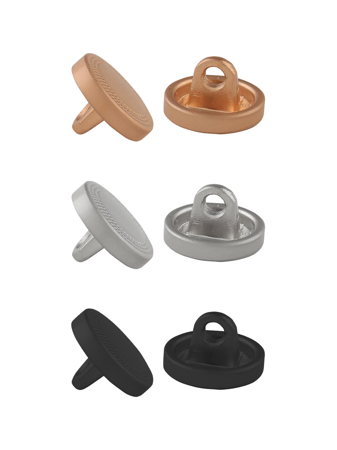 Round Shape Classic Finish Shank Metal Button