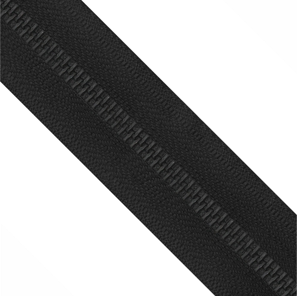YKK #5 Number Premium Quality Black Tape YKK Metal Zipper Rolls