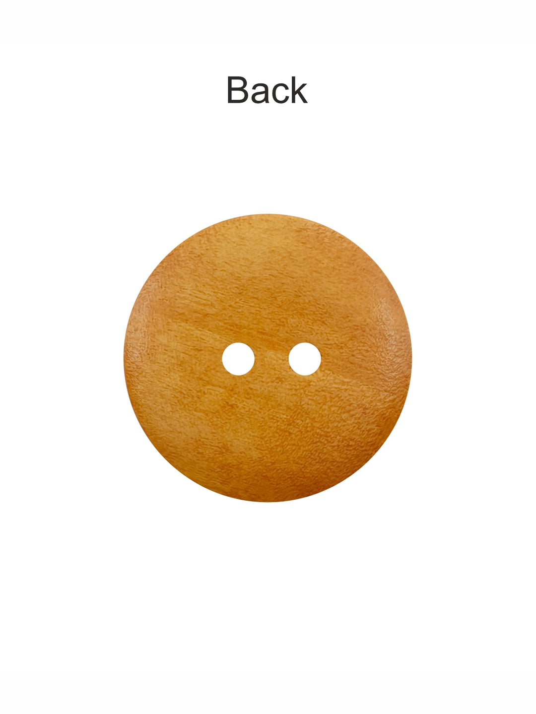 Natural Round Shape 2-Hole Hollow Wooden Buttons