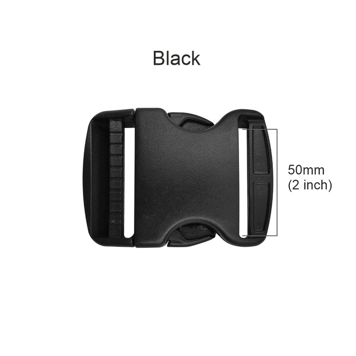 Big Size 50mm Stylish Quick Side Release Plastic Clasp Webbing Buckle