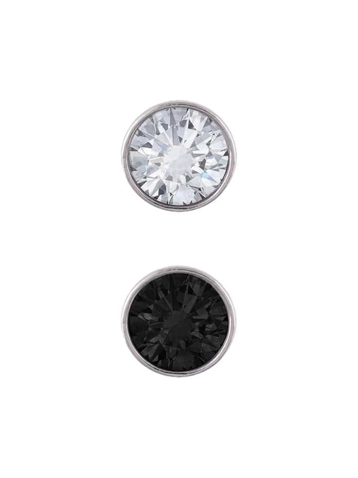 Shiny & Sparkling Shiny Silver Best Quality Diamond Buttons