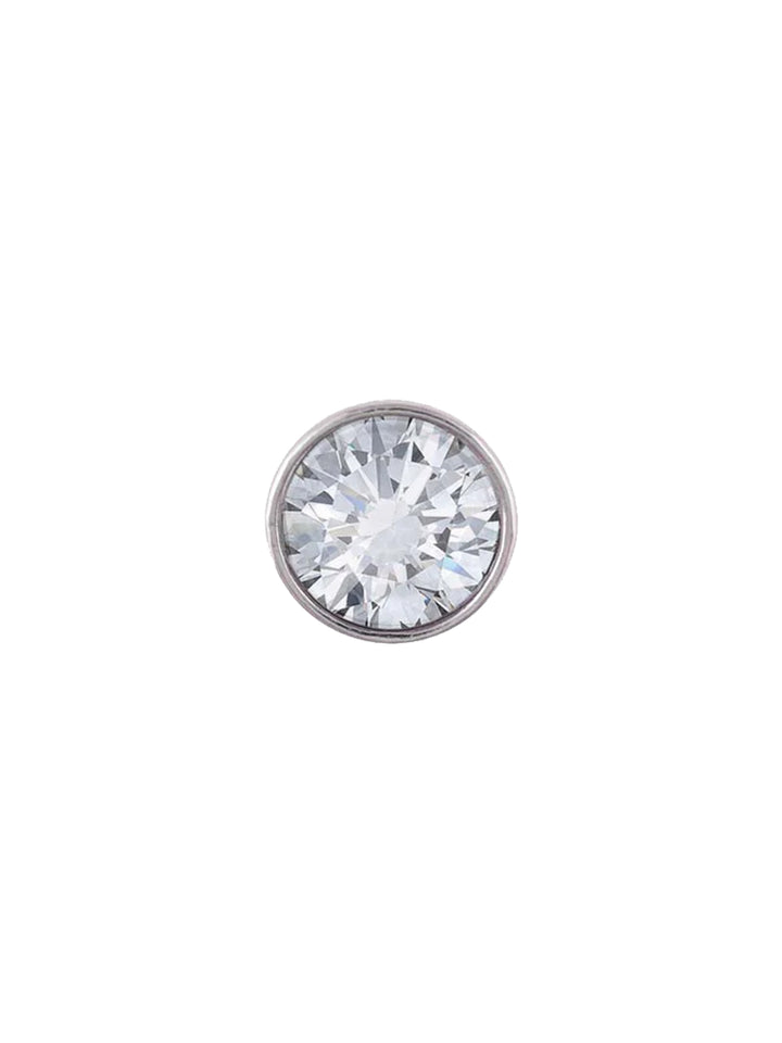 Shiny & Sparkling Shiny Silver Best Quality Diamond Buttons