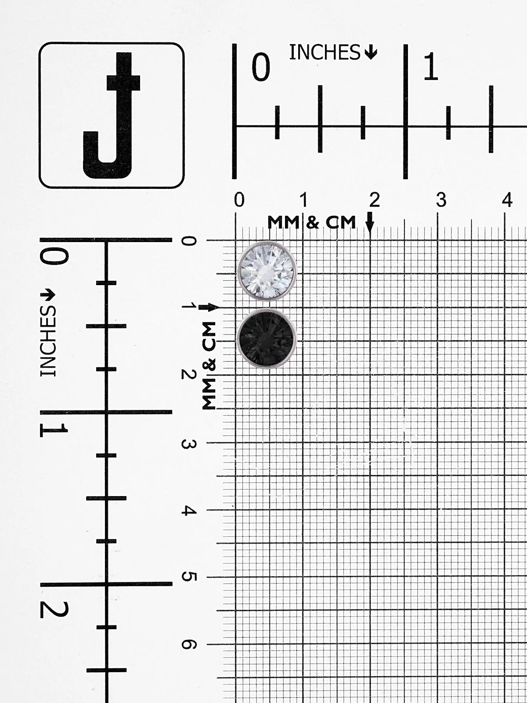 Shiny & Sparkling Shiny Silver Best Quality Diamond Buttons