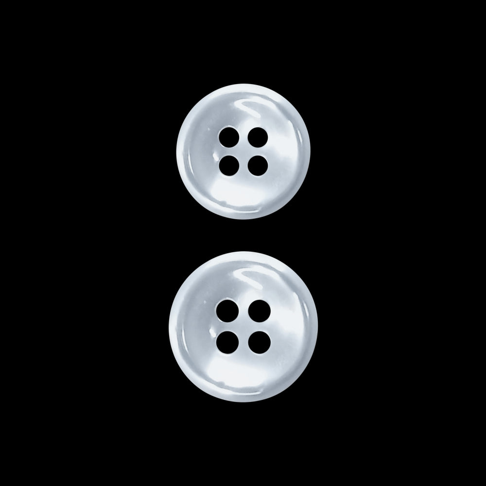 Glossy & Shiny 4-Hole Round Rim Shirt/Kurta Buttons