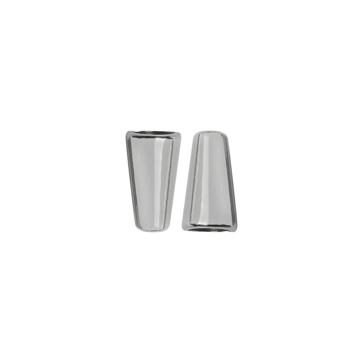 Shiny Silver Metal Aglets for Hoodies & Track Pants Drawstring Cord Caps