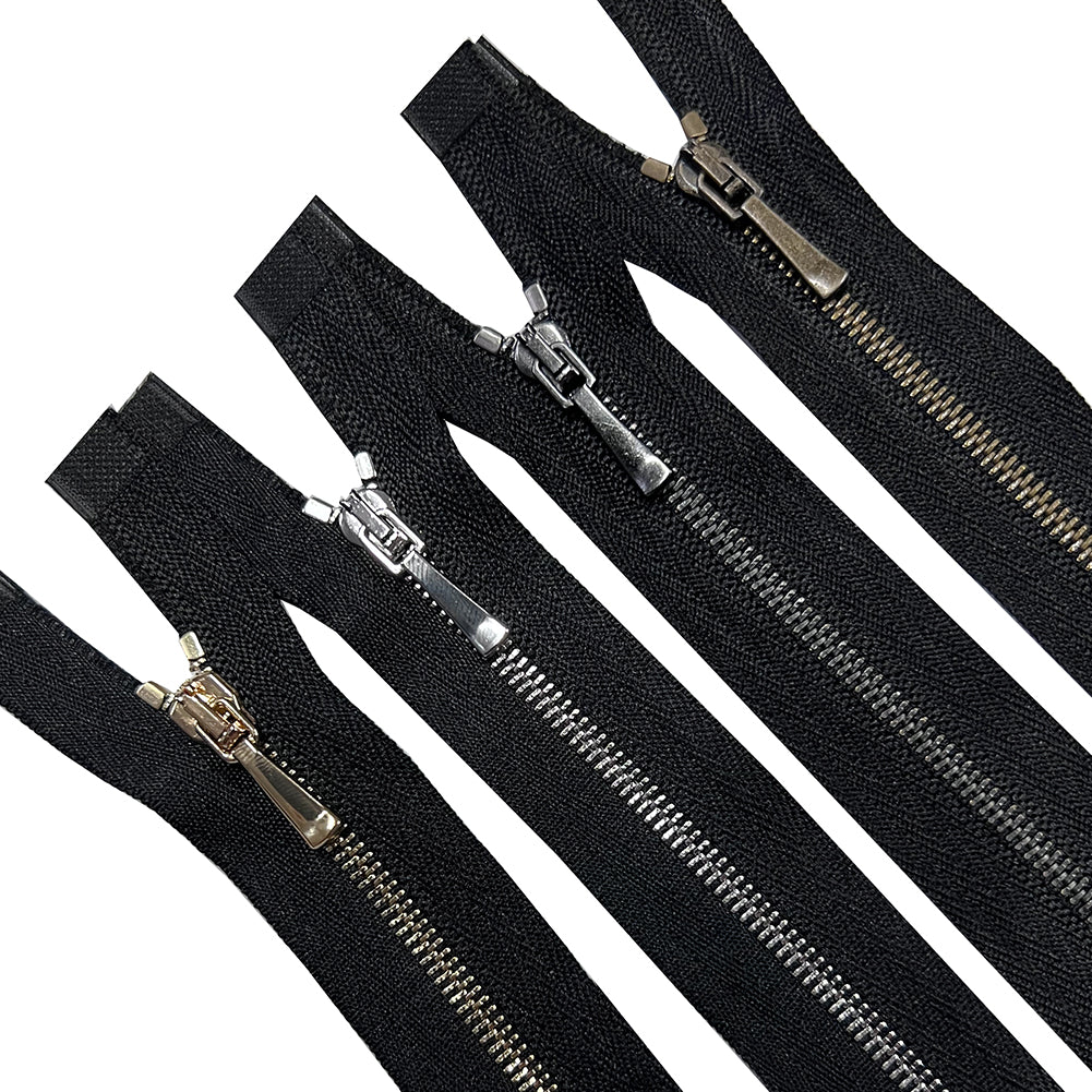 metal dress zippers Amazon.com: Metal Zipper Black 36 Inch Heavy Duty Brass Separating Zipper for Jackets, Coats, Sewing and Craft