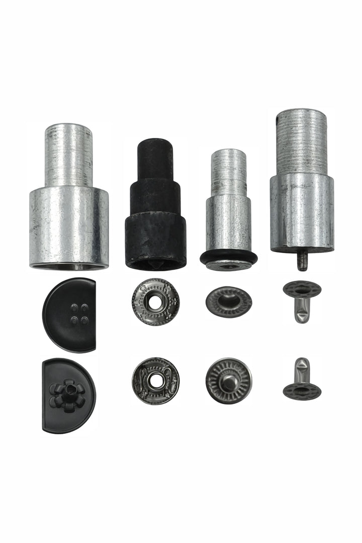 Die Mold Set Easy Tool for Fancy 4-Part Metal Snap Button Fitting