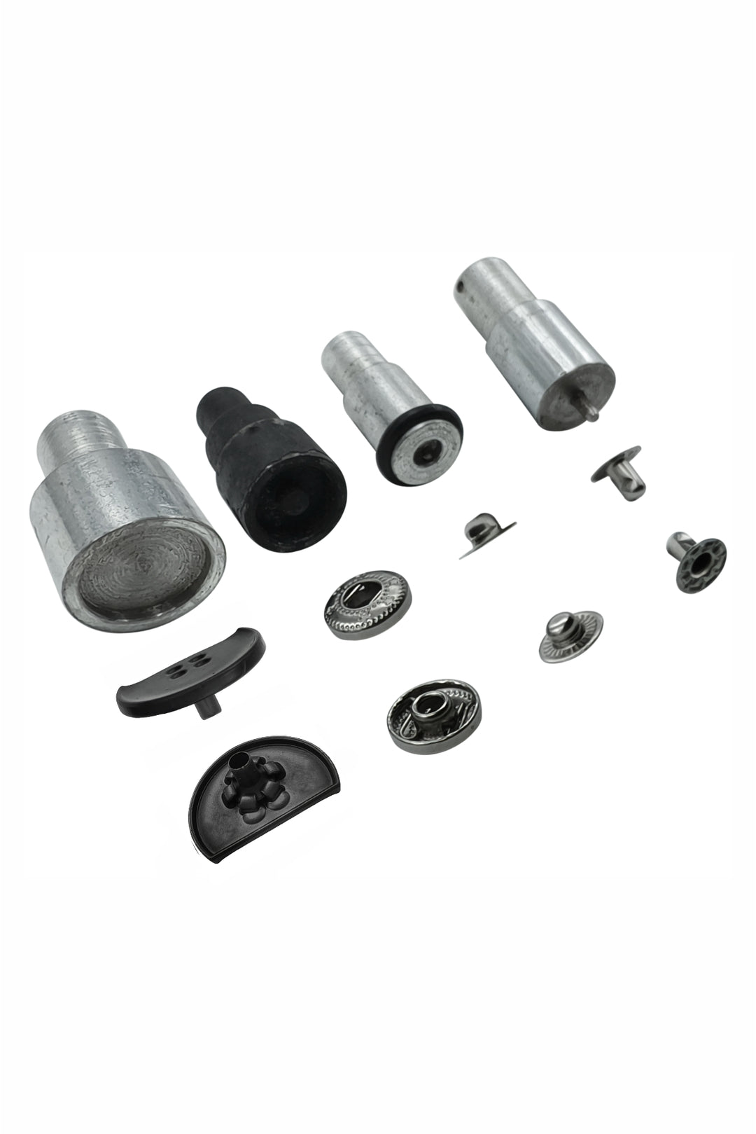 Die Mold Set Easy Tool for Fancy 4-Part Metal Snap Button Fitting