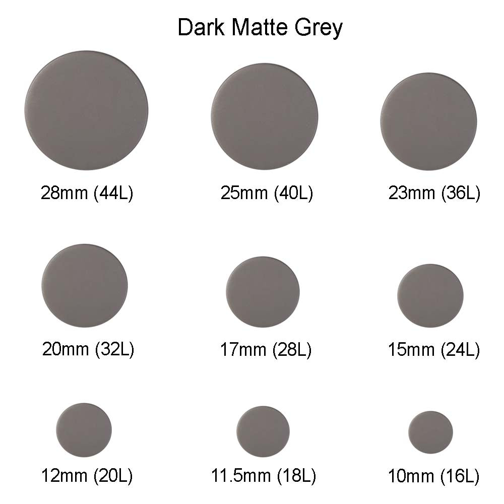 Premium Smooth Matte Surface Shirt/Coat Classic Loop Metal Buttons