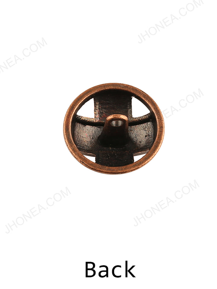 Historic Design Antique Copper Bandhgala Buttons
