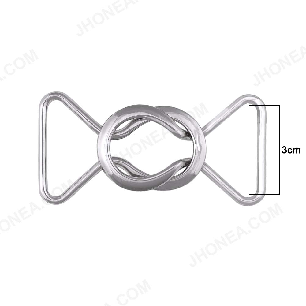 Classic Geometrical Structure Shiny Closure Clasp Buckle