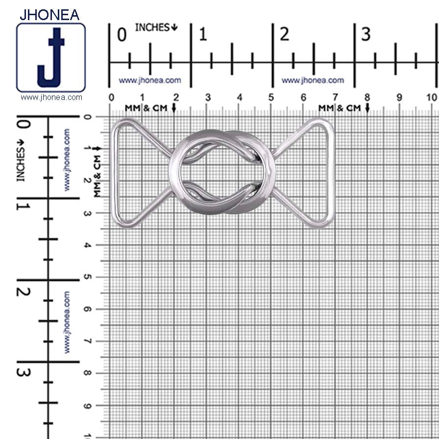 Classic Geometrical Structure Shiny Closure Clasp Buckle