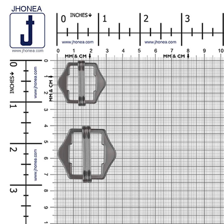 Double Webbing Adjuster Tailor's Choice Buckle for Pant/Waistcoat