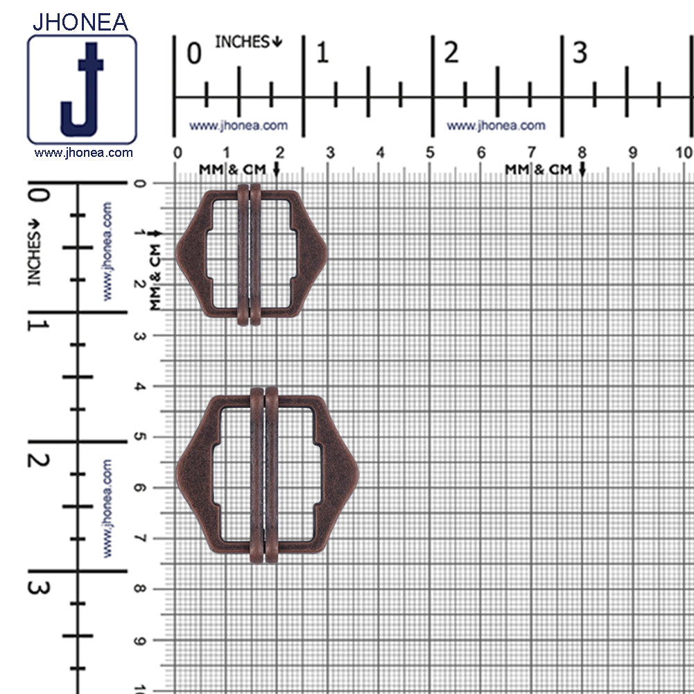 Double Webbing Adjuster Tailor's Choice Buckle for Pant/Waistcoat