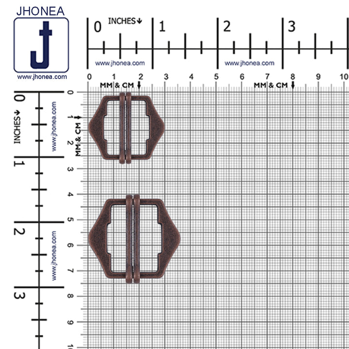 Double Webbing Adjuster Tailor's Choice Buckle for Pant/Waistcoat