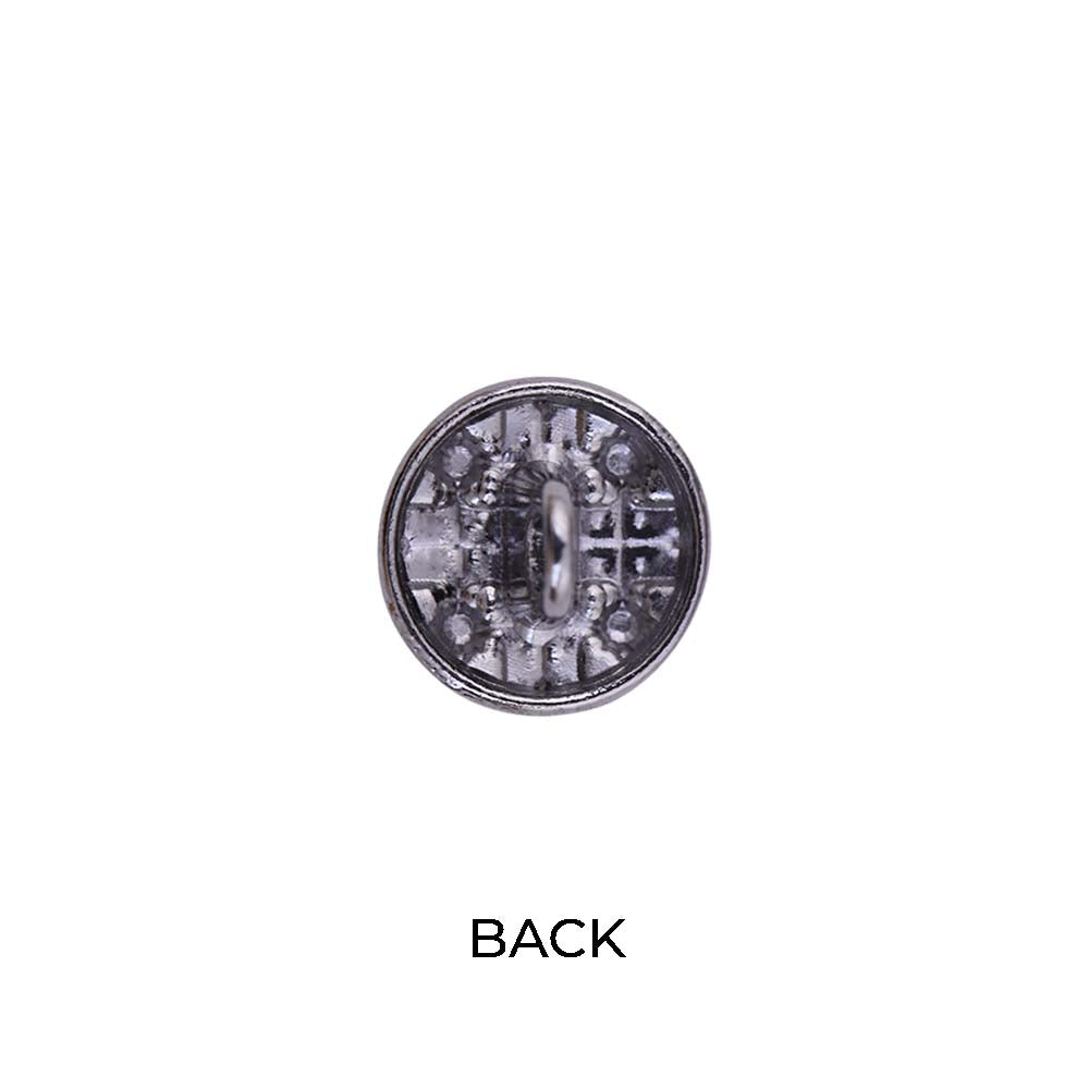 Round Shape Engraved Design Kurta Metal Buttons