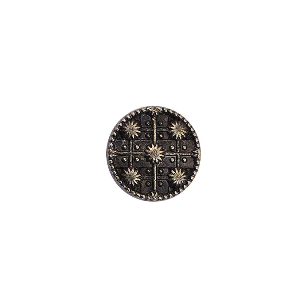 Round Shape Engraved Design Kurta Metal Buttons