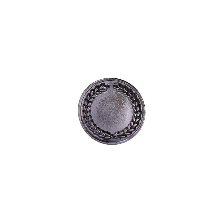 Round Shape Wreath Engraved Design Kurta Metal Buttons