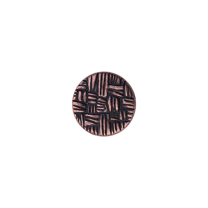 Round Shape Checks Engraved Design Kurta Metal Buttons