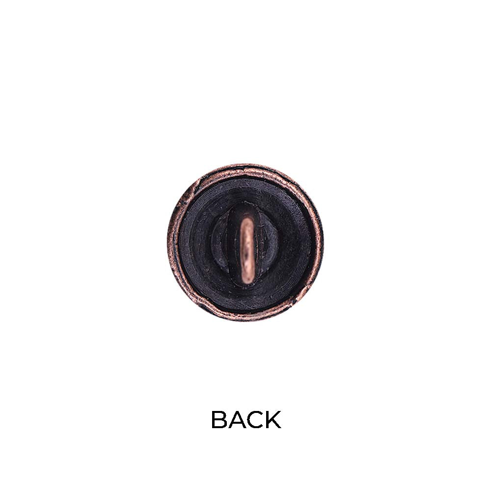 Round Shape Downhole Engraved Design Kurta Metal Buttons