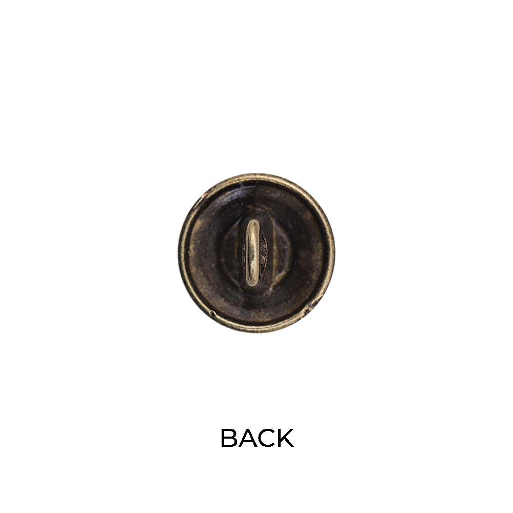 Round Shape Downhole Engraved Design Kurta Metal Buttons