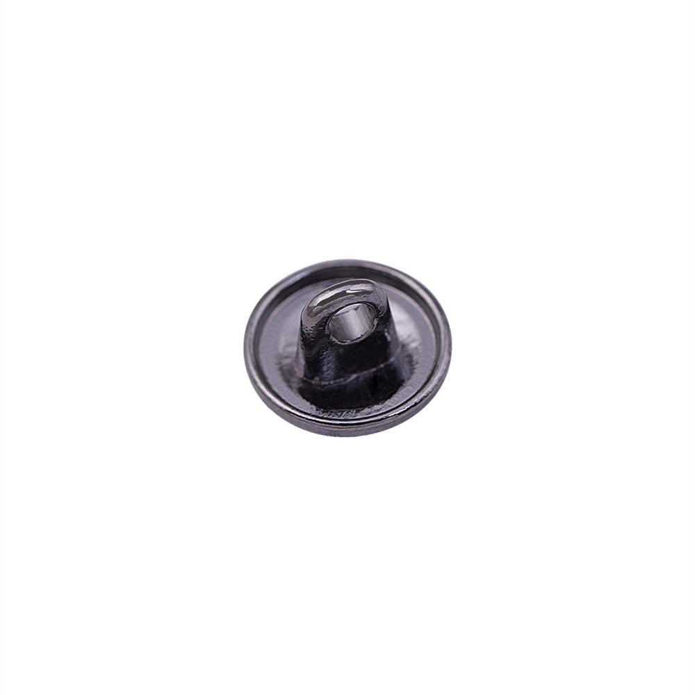Round Shape Anchor Logo Engraved Design Loop Metal Buttons