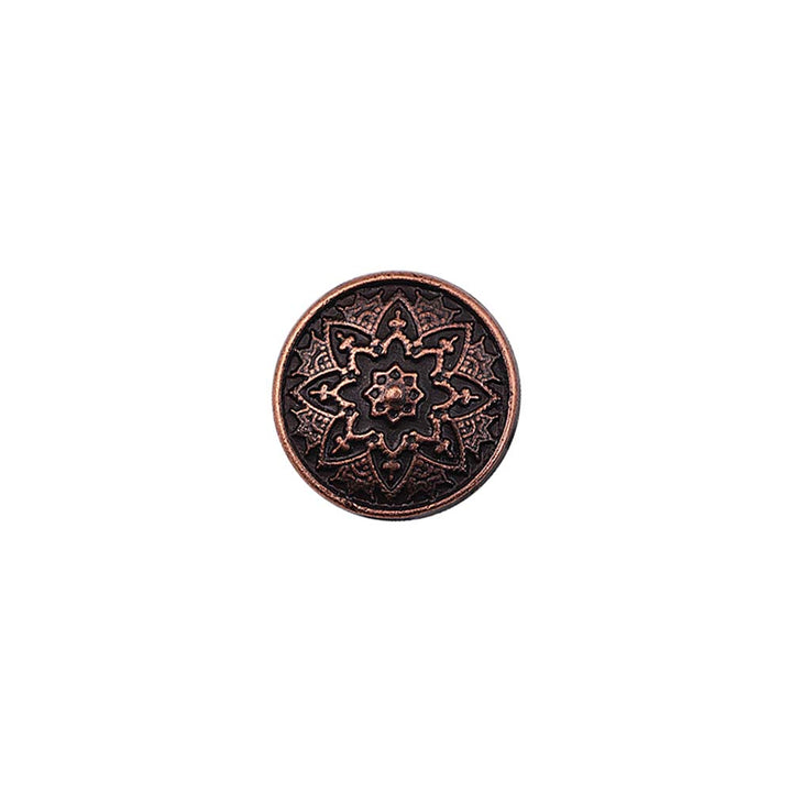 Round Shape Traditional Mandala Design Kurta Metal Buttons
