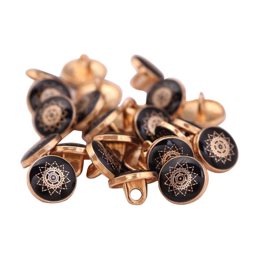 Round Shape Lamination Shirt/Kurta Metal Buttons