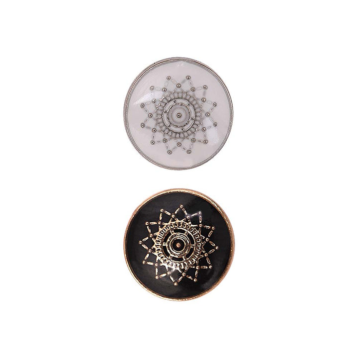 Round Shape Lamination Shirt/Kurta Metal Buttons