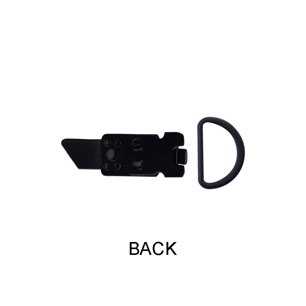 Classic Openable Clip Lock with D Ring for Coats/Blazers/Jackets