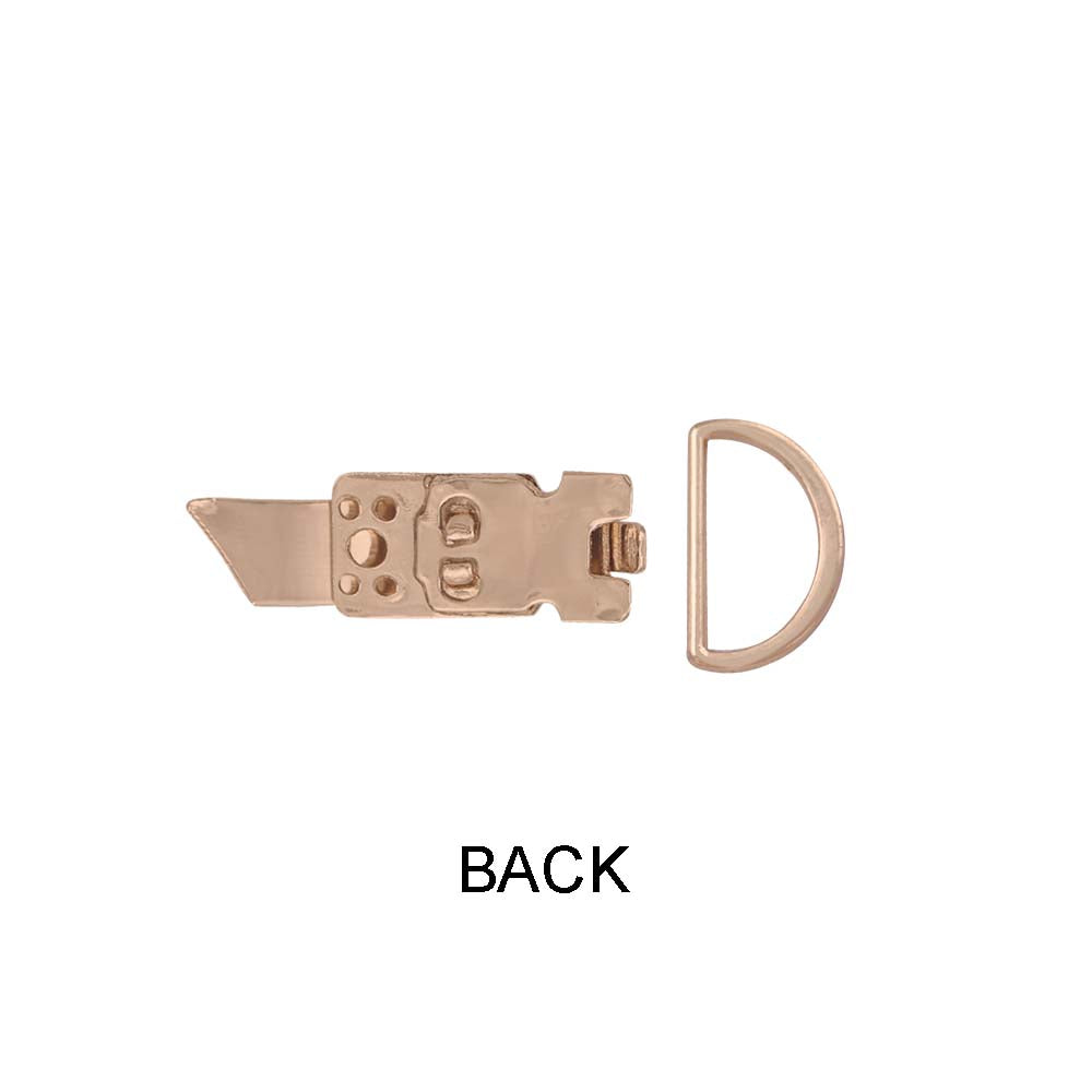 Classic Openable Clip Lock with D Ring for Coats/Blazers/Jackets