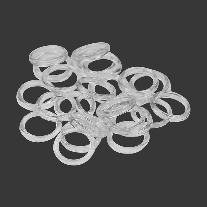 Jhonea Transparent Bra Slider Strap Adjuster Buckle Clip Set  Edit alt text