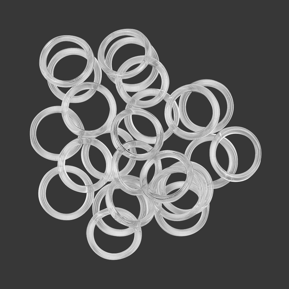 Jhonea Transparent Bra Slider Strap Adjuster Buckle Clip Set  Edit alt text