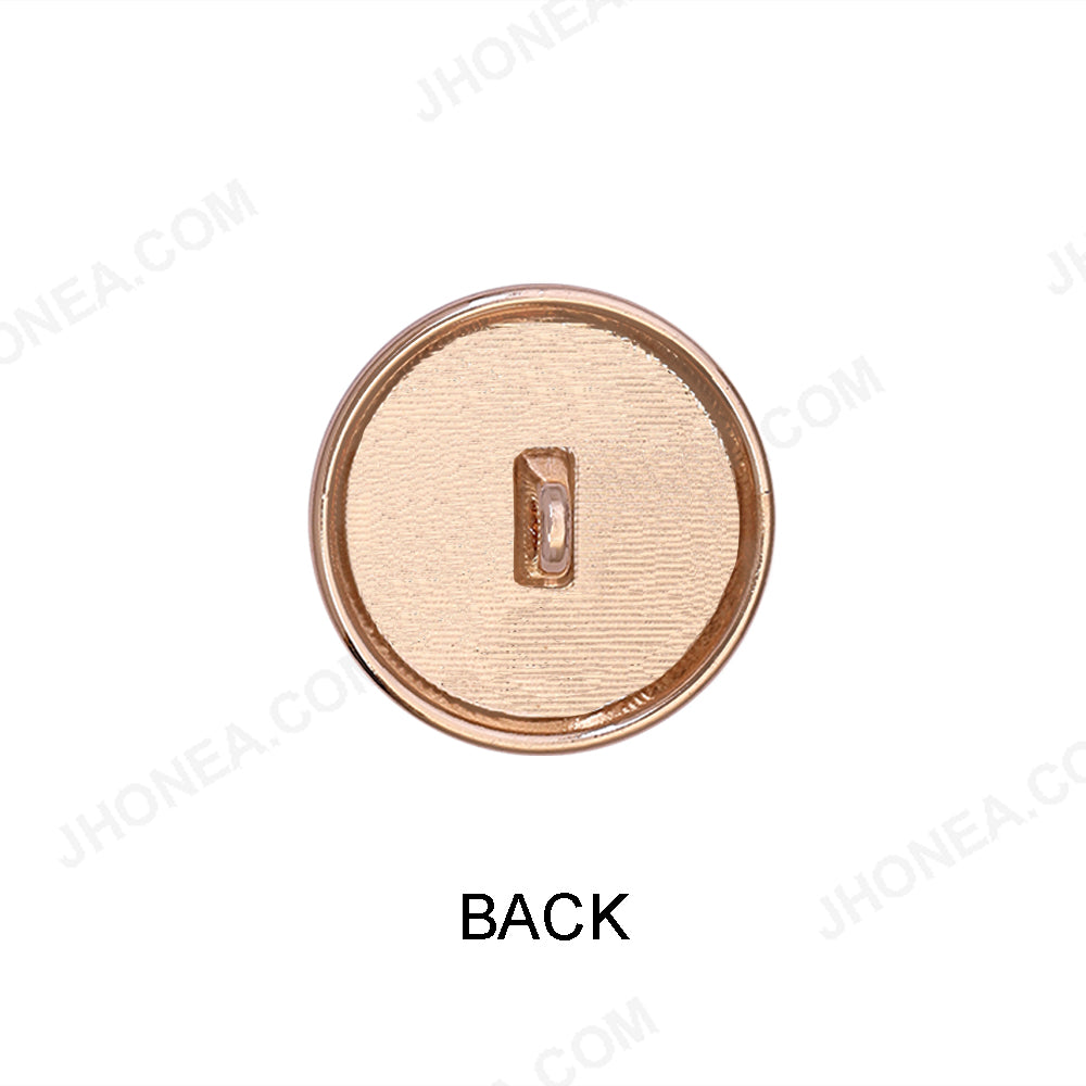 Shiny Gold Chrome Finish Anchor Design Coat/Suit Buttons