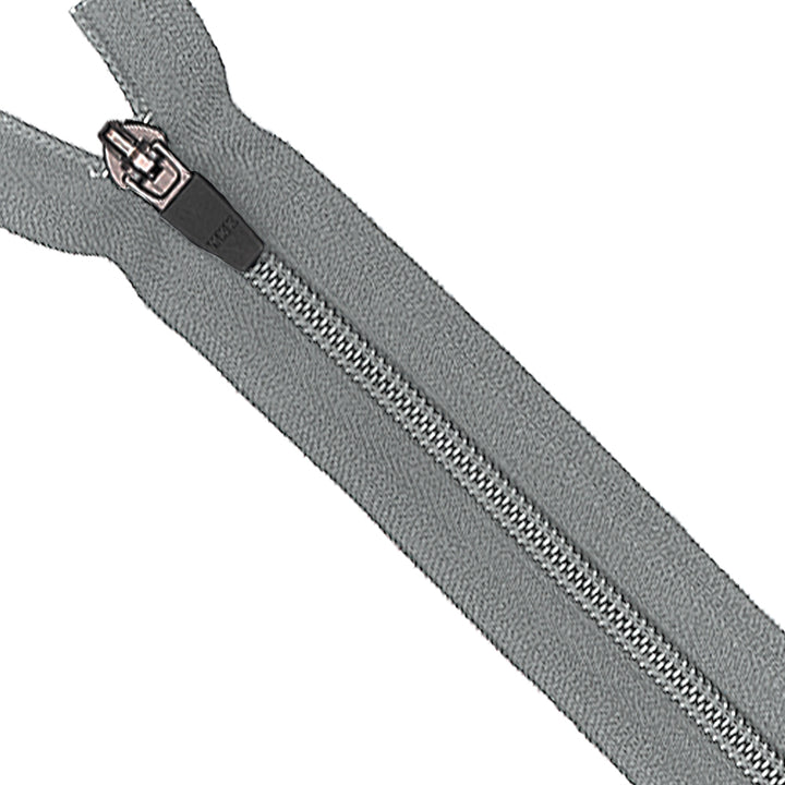 YKK- #5 Grey Colour Coil Open-End YKK Jacket Zipper