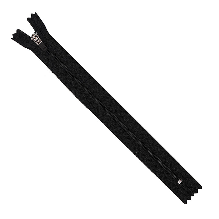 YKK- #3 Black Coil 8inch Closed-End YKK Fly Zipper