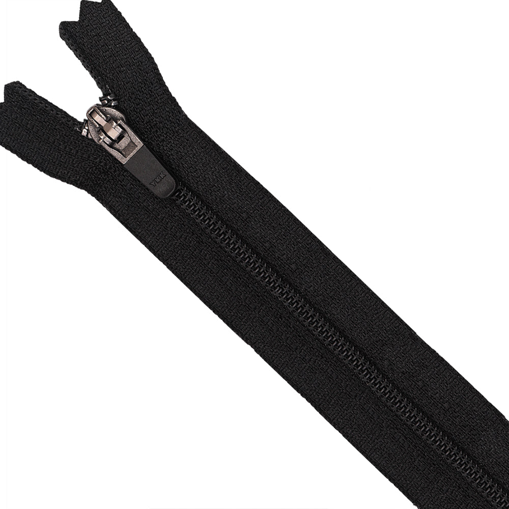 YKK- #3 Black Coil 8inch Closed-End YKK Fly Zipper
