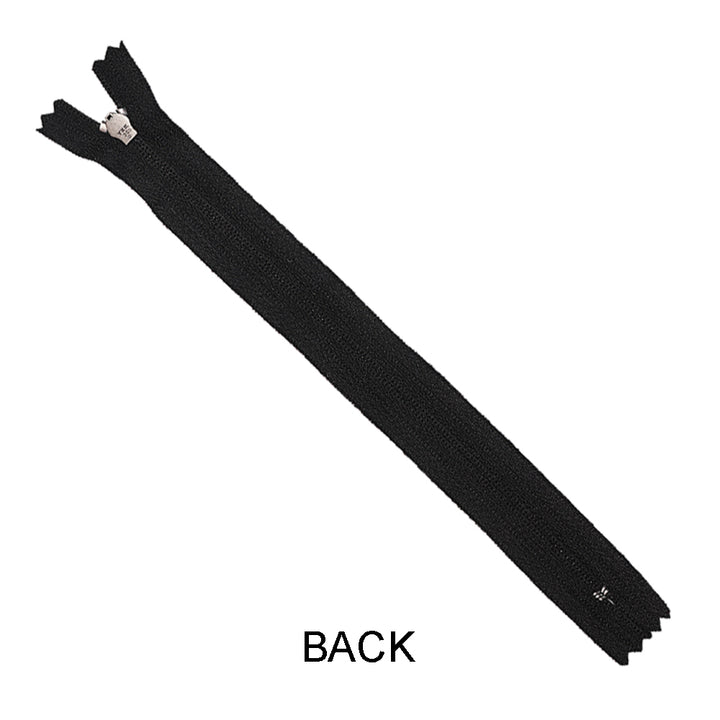 YKK- #3 Black Coil 8inch Closed-End YKK Fly Zipper