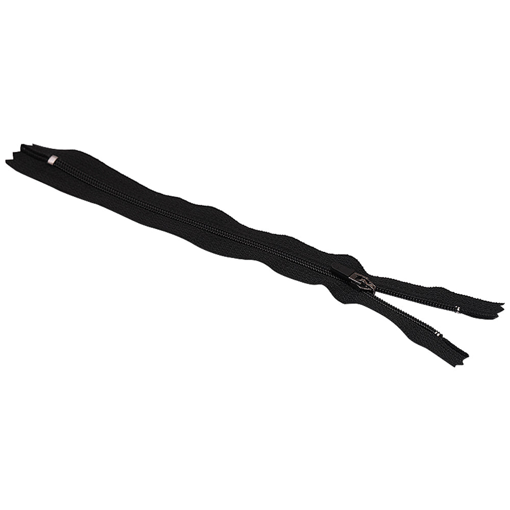 YKK- #3 Black Coil 8inch Closed-End YKK Fly Zipper