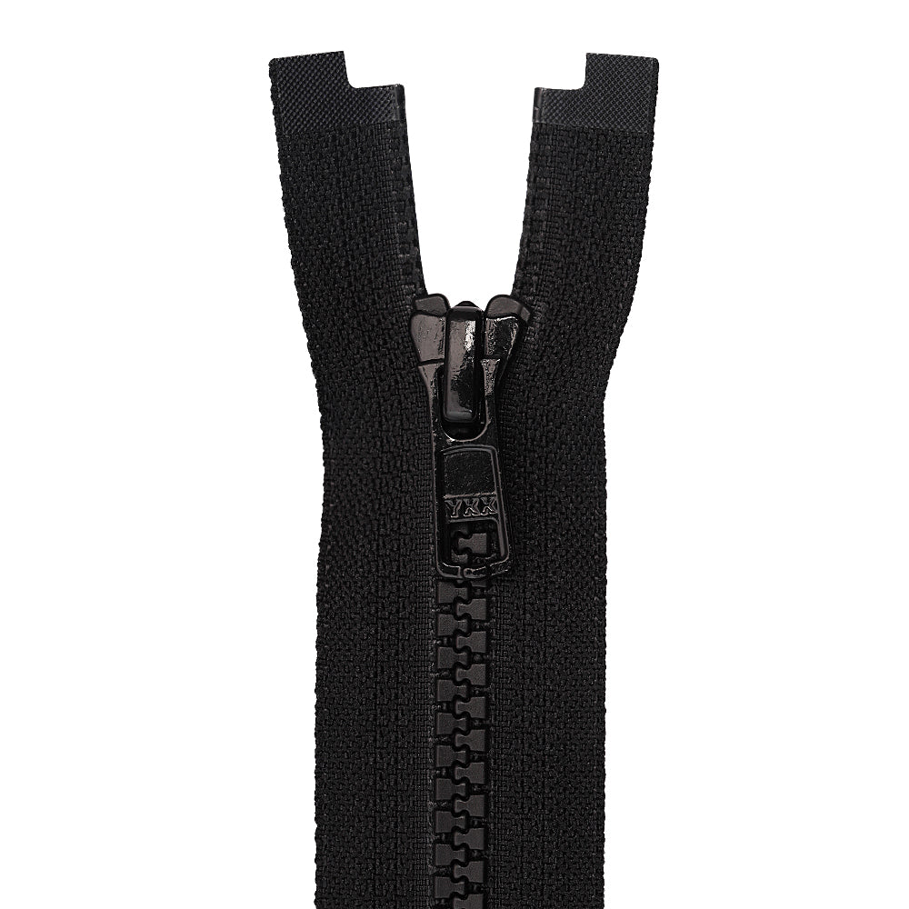 YKK- #5 Black/White Vislon YKK Zipper for Men/Women Clothing