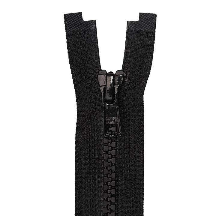 YKK- #5 Black/White Vislon YKK Zipper for Men/Women Clothing